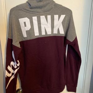 Pink hoodie